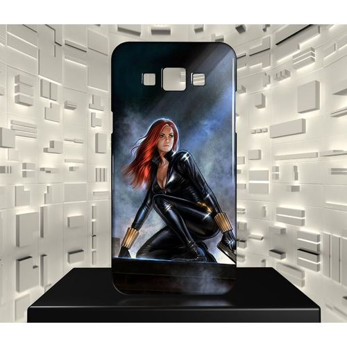 Coque Design Galaxy J5 (2016) La Veuve Noire Black Widow Avengers Comics 06