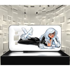 Coque Design Galaxy Grand Prime Black Cat Comics 04