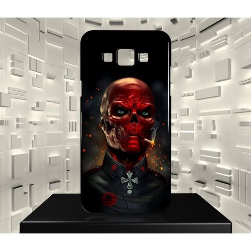 Coque Design Galaxy J5 (2016) Crane Rouge Red Skull Comics 03