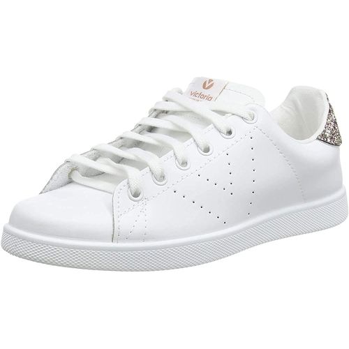 Baskets Victoria En Cuir Pour Fille