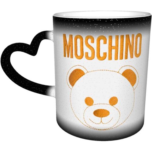Moschino Logo Starry Sky Color Changing Mug Porcelain Cup Ceramics Home Use Office Environmental Protection