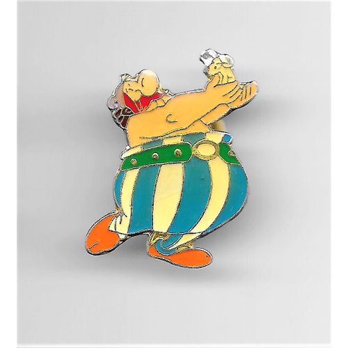 Pins Obélix / Signé Goscigny Et Underzo 1989