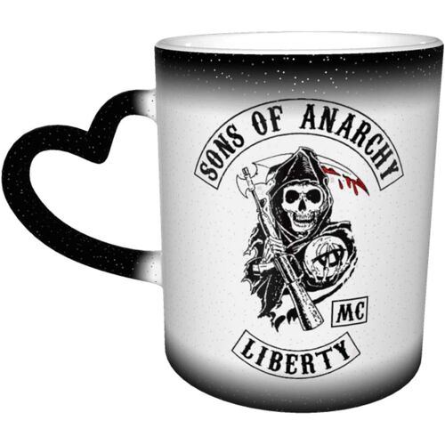 Sons Of Anarchy Starry Sky Color Changing Mug Porcelain Cup Ceramics Home Use Office Environmental Protection