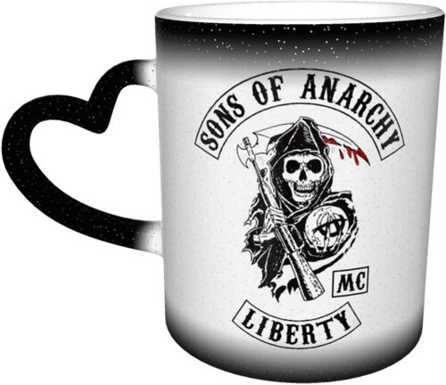 Sons Of Anarchy Starry Sky Color Changing Mug Porcelain Cup Ceramics Home Use Office Environmental Protection