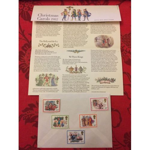 Christmas Carols 1982 Presentation Pack * No. Of Stamps: 5