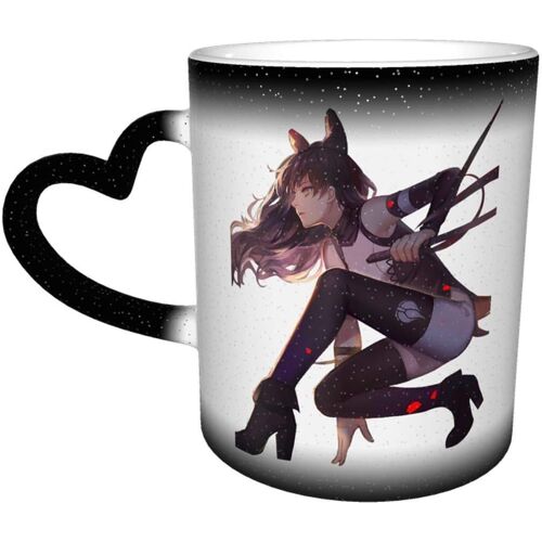 Rwby Blake Belladonna Anime Ceramic Heat Sensitive Color Changing Coffee Mug Starry Sky Mug Unique Funny Coffee Mug Tea Mugs & Coffee Cups