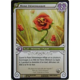 Carte Wakfu Dofus Collection "Rose Démoniaque" 22/100