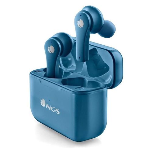 NGS Artica Bloom - Écouteurs sans fil avec micro - intra-auriculaire - Bluetooth - azur