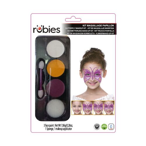 Palette De Maquillage Papillon Pour Enfant - Blanc