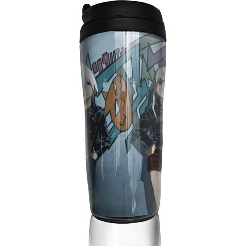 Soul Eater Travel Coffee Mugs Double Wall Vacuum Tumblers Insulated Thermos Mug -12 Oz