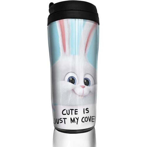 Snowball The Secret Life Of Pets Travel Coffee Mugs Double Wall Vacuum Tumblers Insulated Thermos Mug -12 Oz