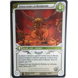 Carte Wakfu Dofus Collection "Goultard Le Barbare" 59/100 Holo