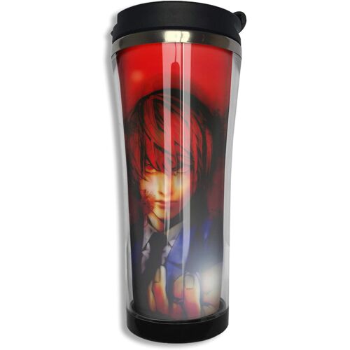Death Note Anime 3d Coffee Cup 14oz Stainless Steel Double Wall Water Bottle Portable Tumblers Travel Mugs 420ml