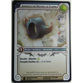Anneau De Bouze Le Clerc Dofus Collection Wakfu 79/100 Holo