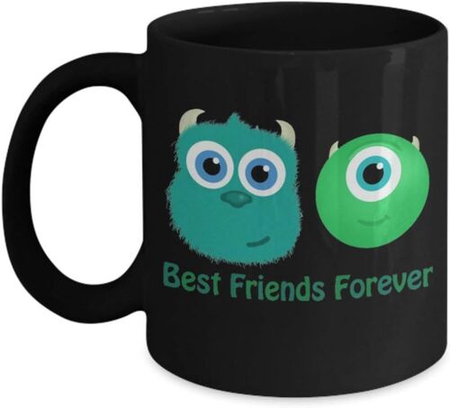 Best Friends Forever, Mike And Sully Coffee Mugs - A Cute Drawing Of Mike And Sully From S Inc, And S University