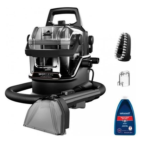 BISSELL SpotClean HydroSteam Select 3697N - Appareil de lavage de tapis/nettoyeur à vapeur - traineau