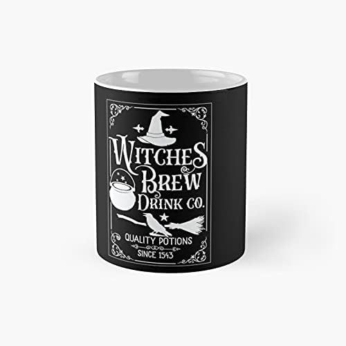 Witches Brew Drink Halloween 2021 Classic Mug - 11 Onces Pour Café, Thé, Tasse