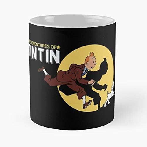 Tintin Professeur Ca Meilleure Tasse Tasses À Café En Céramique