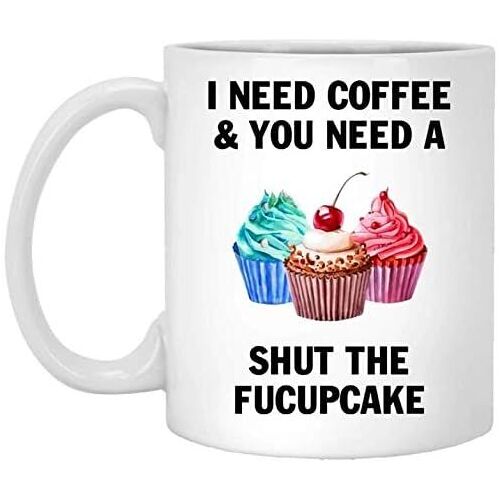 J'ai Besoin De Cofee_Aw J'ai Besoin De Café Vous Avez Besoin D'une Tasse À Café En Céramique Blanche De 11 Oz