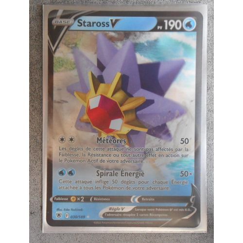 Staross V - 030/189 - Pokémon Astres Radieux 