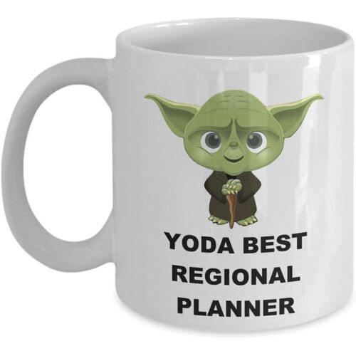Yoda Meilleur Planificateur Régional ? Cadeaux De Fête D'anniversaire De Noël Pour Le Personnel Des Employés, Mari, Femme, Hommes, Femmes, Fils, Fille, Star Wars Jedi Mug À Café