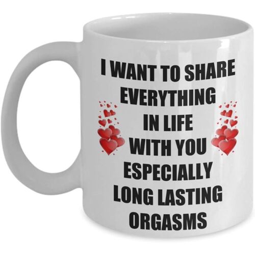 Tasse À Café Romantique, Cadeaux De Noël, Anniversaire De Mariage, Pour Mari, Lui, Fête D'anniversaire, Saint-Valentin, Petit Ami, Fiancé