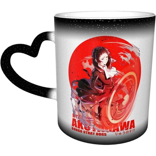 Tasses À Boissons De Betteraves Ryuunosuke Akutagawa Bungou Chiens Errants Tasses Magiques À Café Sensibles À La Chaleur