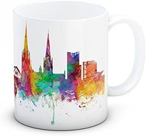 Coventry City Skyline, Paysage Urbain D'angleterre ? Tasse À Café En Céramique