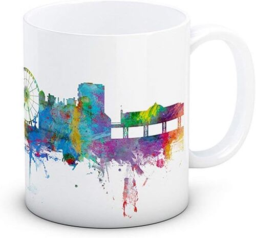 Brighton Skyline, Paysage Urbain D'angleterre ? Tasse À Café En Céramique