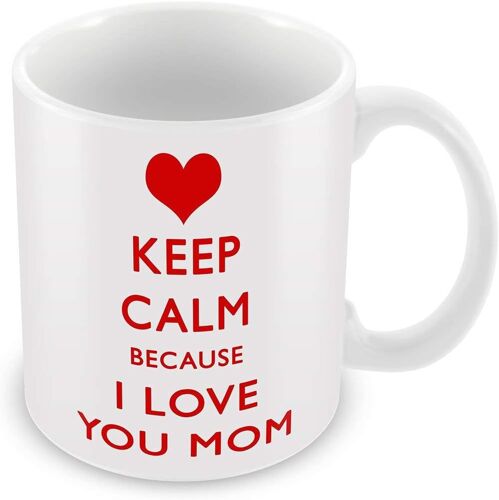 Gardez Votre Calme Parce Que Je T'aime Maman Tasse 11oz Par Beets