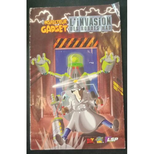 Inspecteur Gadget L'invasion Des Robots Mad - Notice Officielle - Sony Playstation 2 - Ps2