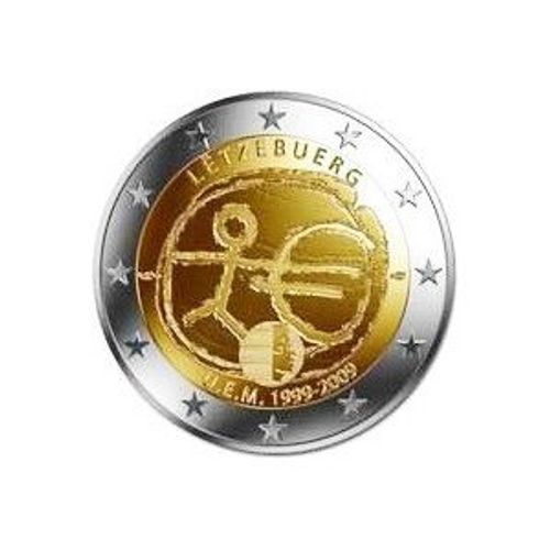 Luxembourg 2009 - 2 Euro Commémorative 10 Ans De La Zone Euro