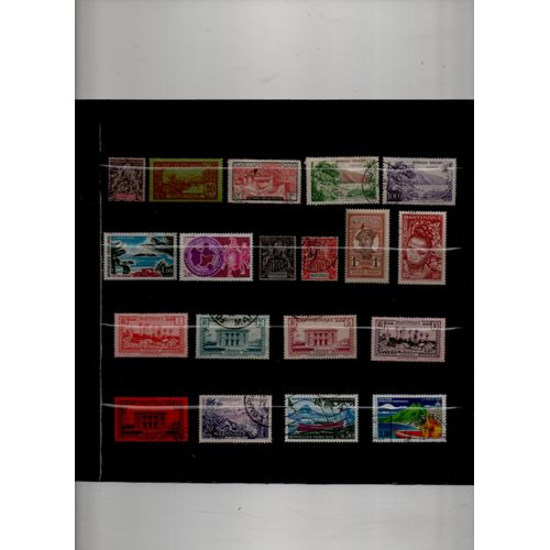 Guadeloupe Et Martinique Lot De Timbres