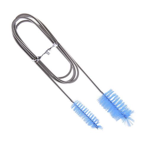 2 Pcs Brosses De Nettoyage Pour Aquarium, Brosse Souple À Double Extrémité En Acier Inoxydable, Accessoire De Nettoyage Pour Aquarium Et Cuisine À Domicile, Longueur 155 Cm