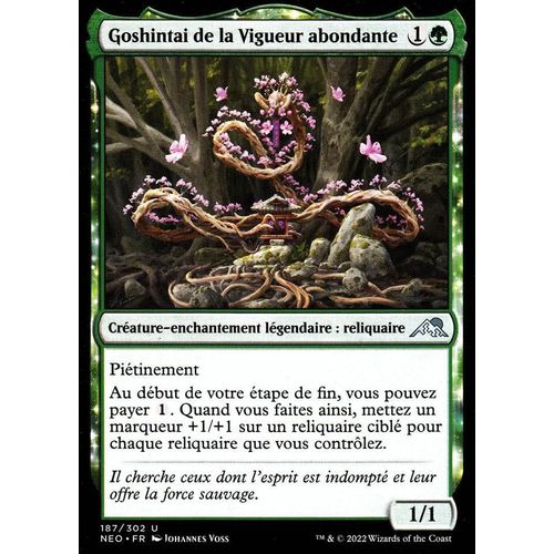 Goshintai De La Vigueur Abondante - Magic - Kamigawa La Dynastie Néon - U - 187/302