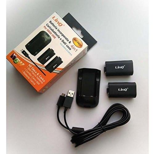 Trade Shop - Kit Chargeur De Batterie Rechargeable 4in1 Usb Cable Pour Manette Xbox One Bat-P4501
