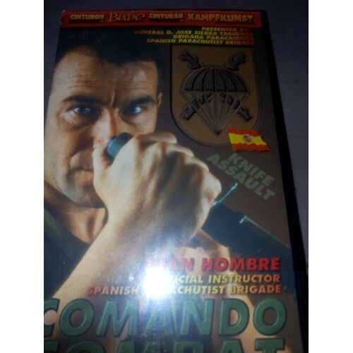 Vhs - Commando Combat Knife Assault - Juan Hombre Official Instructor Spanish Parachutist Brigade - - Budo International Publishing