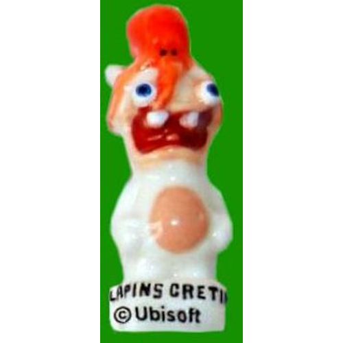 Fève Lapin Crétin Avec Pieuvre - Série Coup De Chapeau Aux Lapins Crétins (2019)