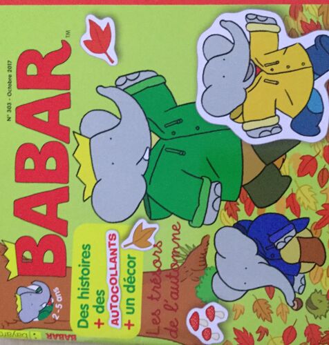 Babar 303 Octobre 2017