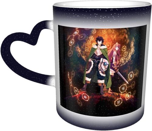 The Rising Of The Shield Hero Tasse À Changement De Couleur Sensible À La Chaleur Dans Le Ciel Magique - Tasse À Café En Céramique - Cadeaux Personnalisés