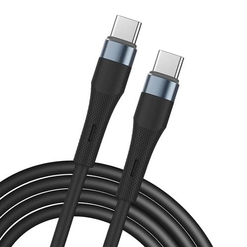 Câble USB-C vers USB-C Rapide 60W pour Xiaomi Redmi Samsung iPhone 15 iPhone 16 - 1M Noir - E.F.Connection