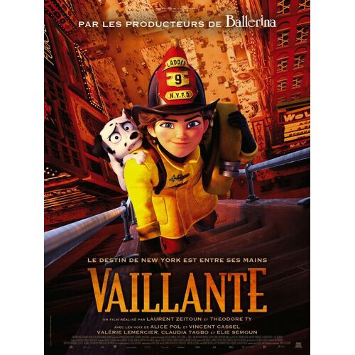 Vaillante - 2022 - Laurent Zeitoun - 40x60cm - Affiche Originale De Cinema - Envoi En Tube