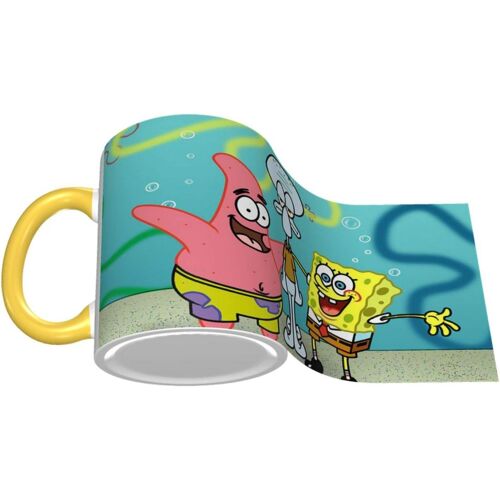 Bob L'éponge Tasse À Boire Tasse À Café Bob L'éponge Tasse À Boire-Jaune