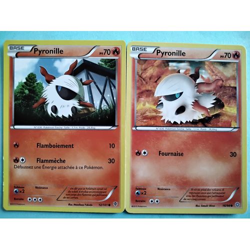 Lot Cartes Pokémon N° 636 Pyronille