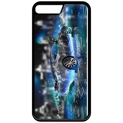 Coque Pour Smartphone - Voiture Prototype 3d Tuning Eau - Compatible Avec Apple Iphone X - Plastique - Bord Noir