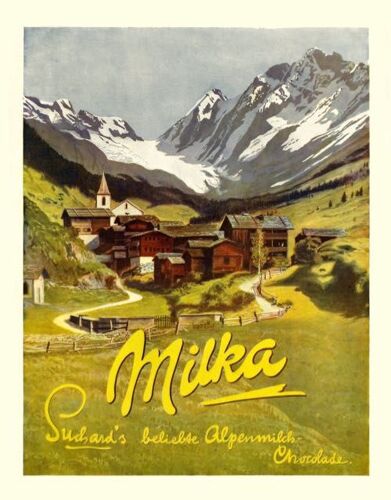 Affiche Milka Chocolat