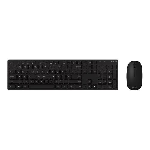 ASUS W5000 - Ensemble clavier et souris - sans fil - 2.4 GHz - Français - noir