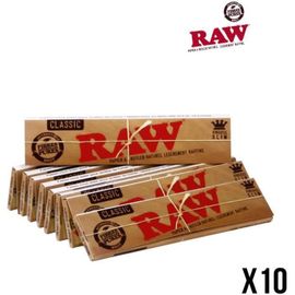 .FEUILLES A ROULER RAW KS SLIM PAR 10 110 mm x 44 mm