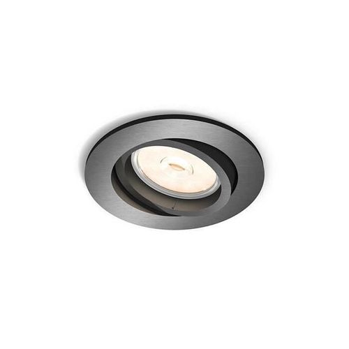 Spot Downlight Rond Donegal Coupe Ø 70mm Gris