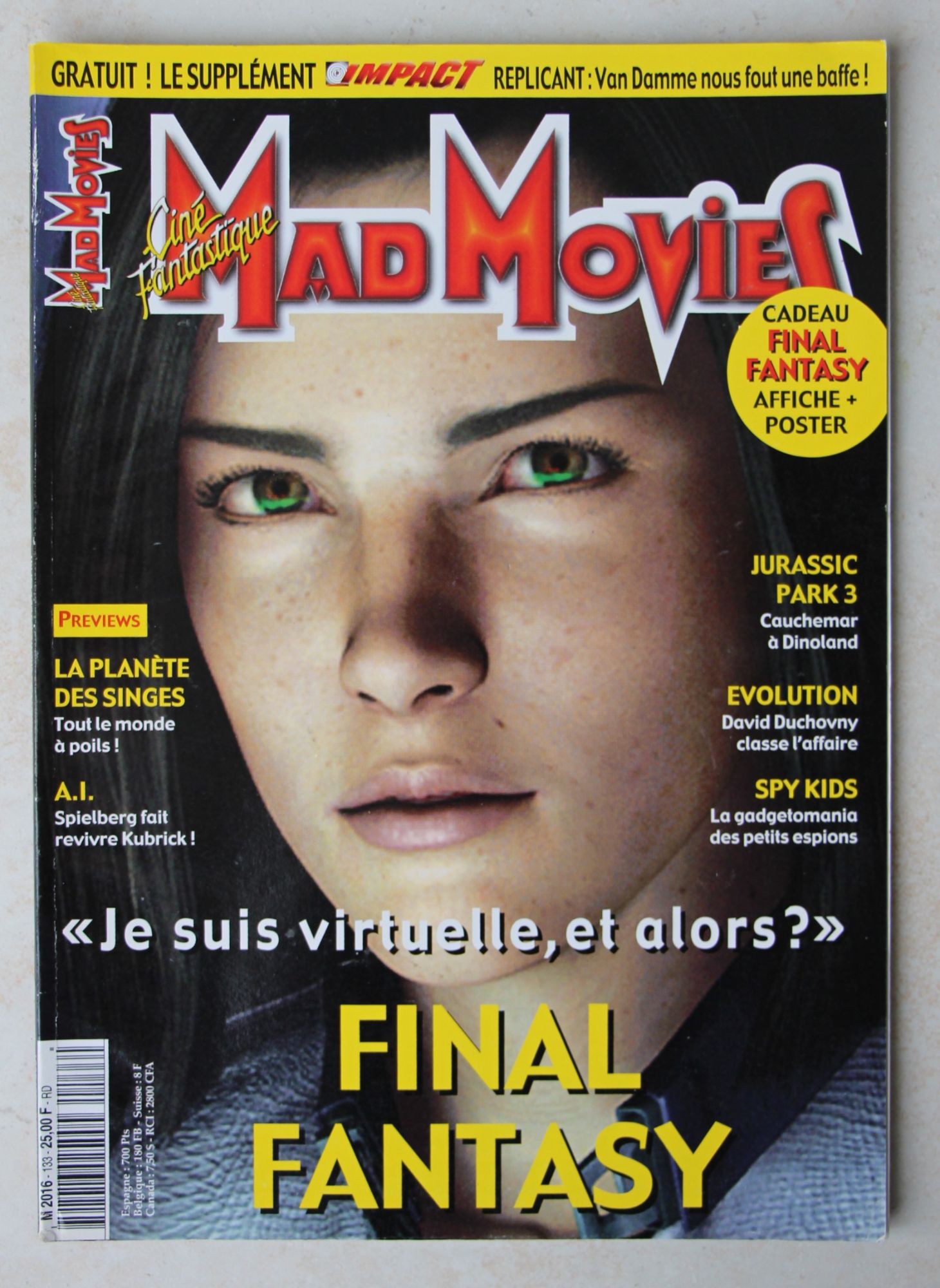 La Planete Des Singes 2001 pas cher - Meilleures offres Soldes Hiver 2026, image size:1460x2000